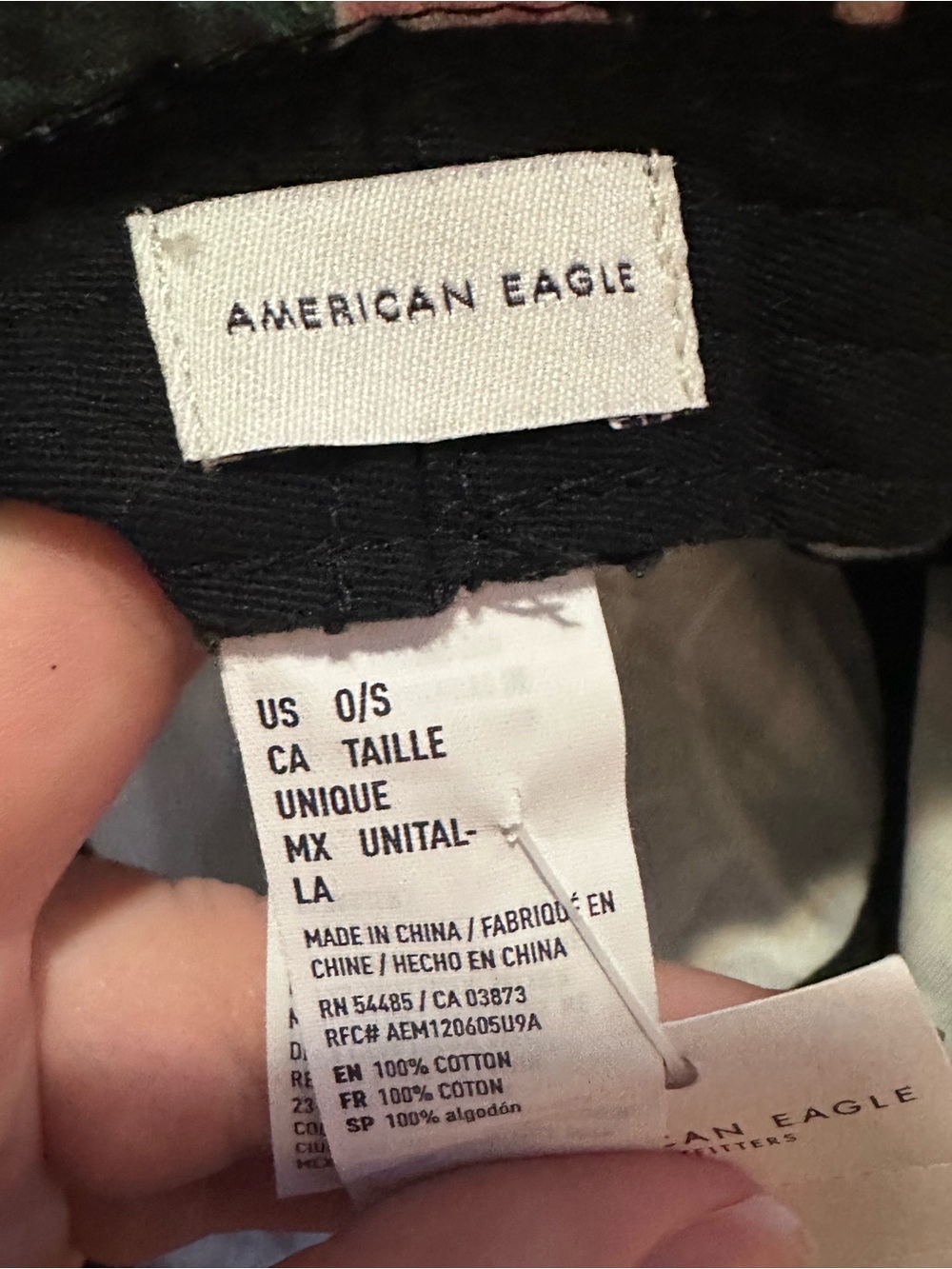American Eagle Tropical Print Bucket Hat - Picture 4 of 4